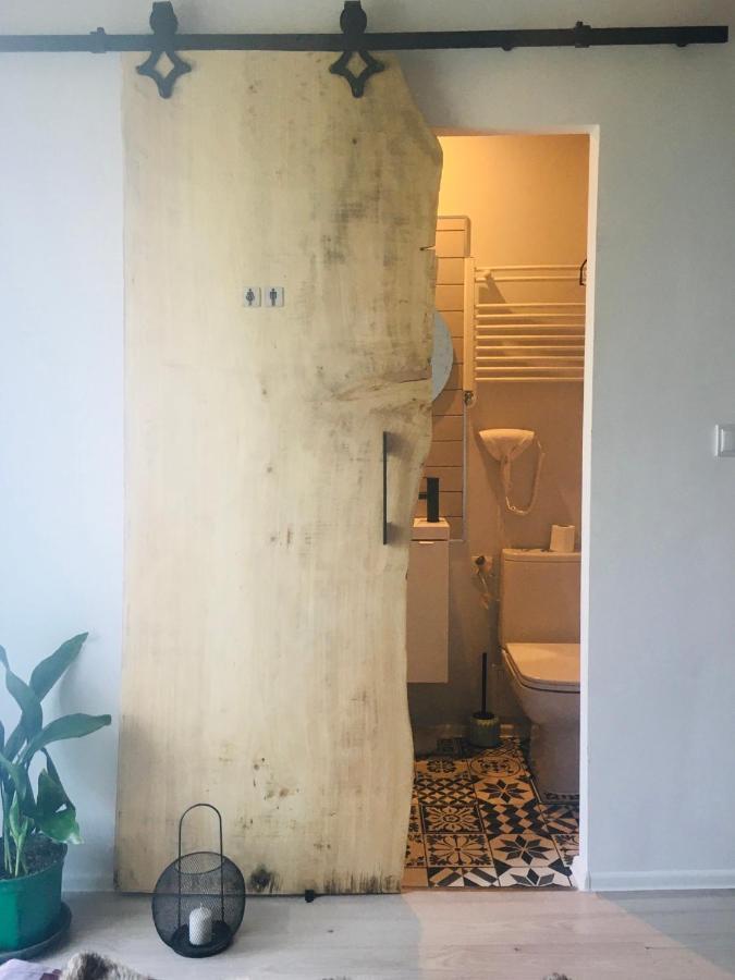 Apartament z antresola dla dzieci Okszow Esterno foto