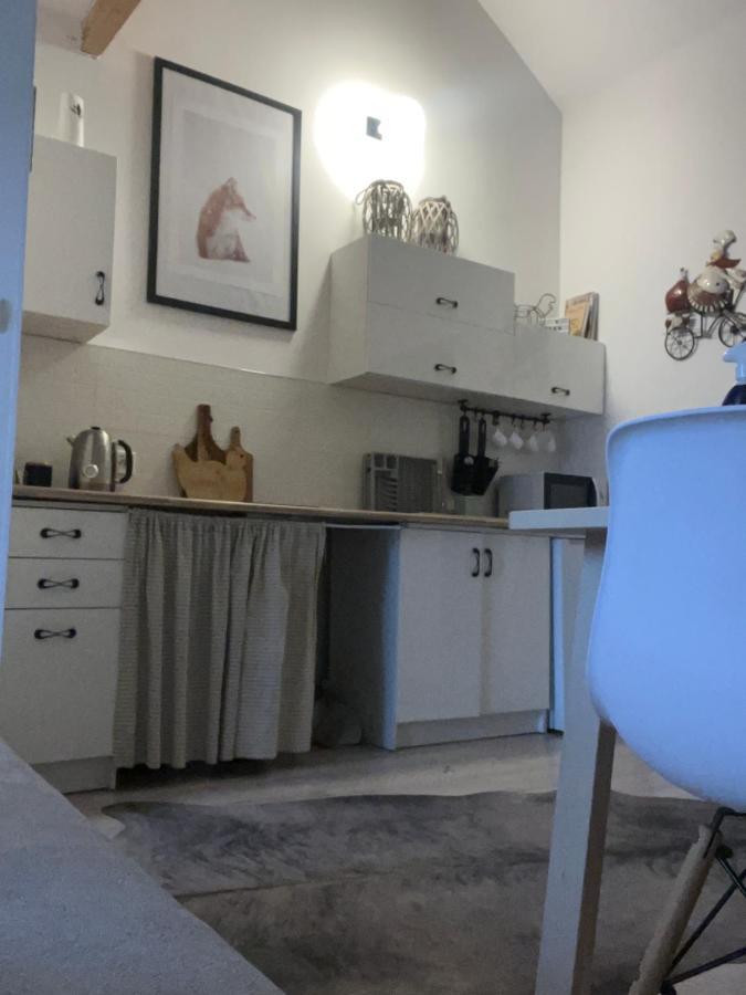 Apartament z antresola dla dzieci Okszow Esterno foto