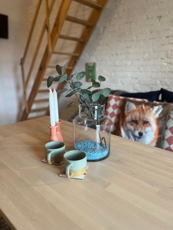 Apartament z antresola dla dzieci Okszow Esterno foto