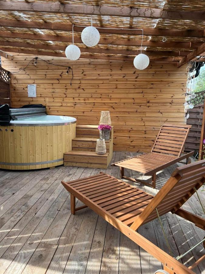 Apartament z antresola dla dzieci Okszow Esterno foto
